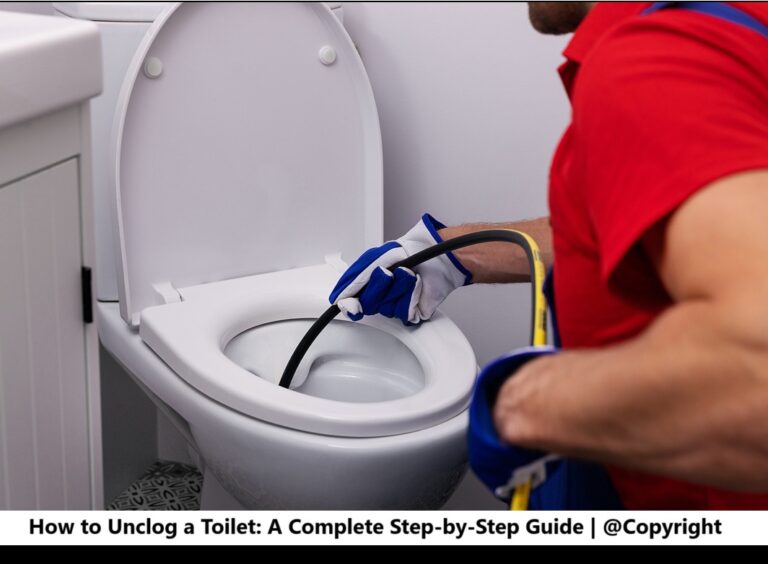 How to Unclog a Toilet With a Plunger