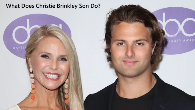 What Does Christie Brinkley Son Do?