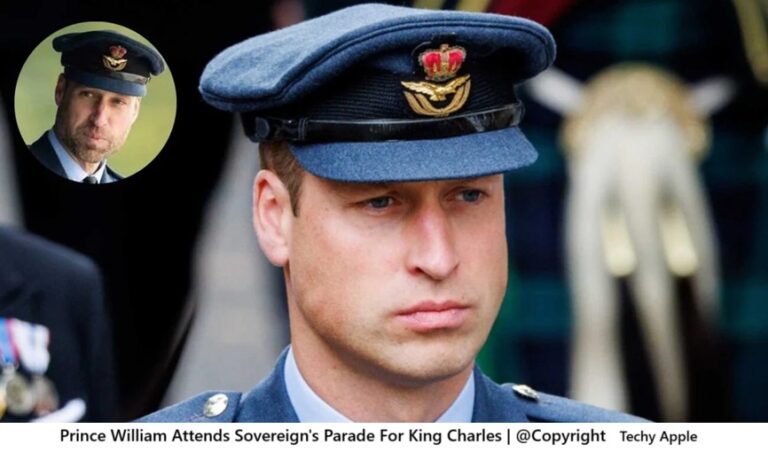 Prince William Attends Sovereign's Parade For King Charles